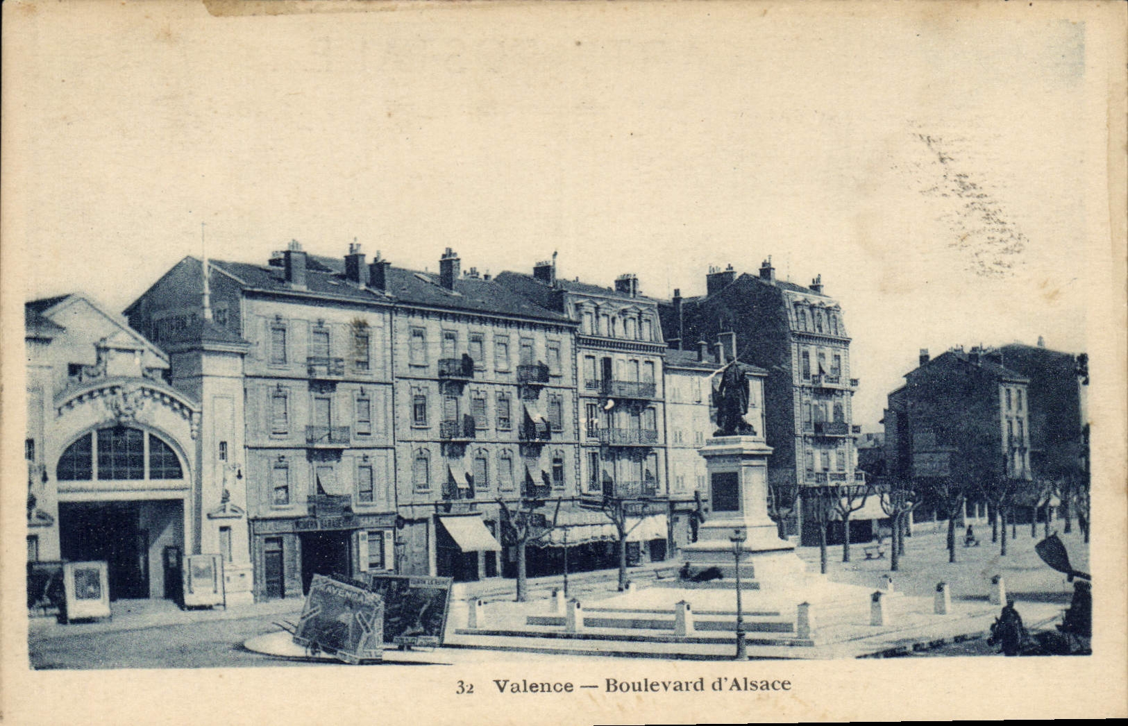 CPA Valence Boulevard d'Alsace 