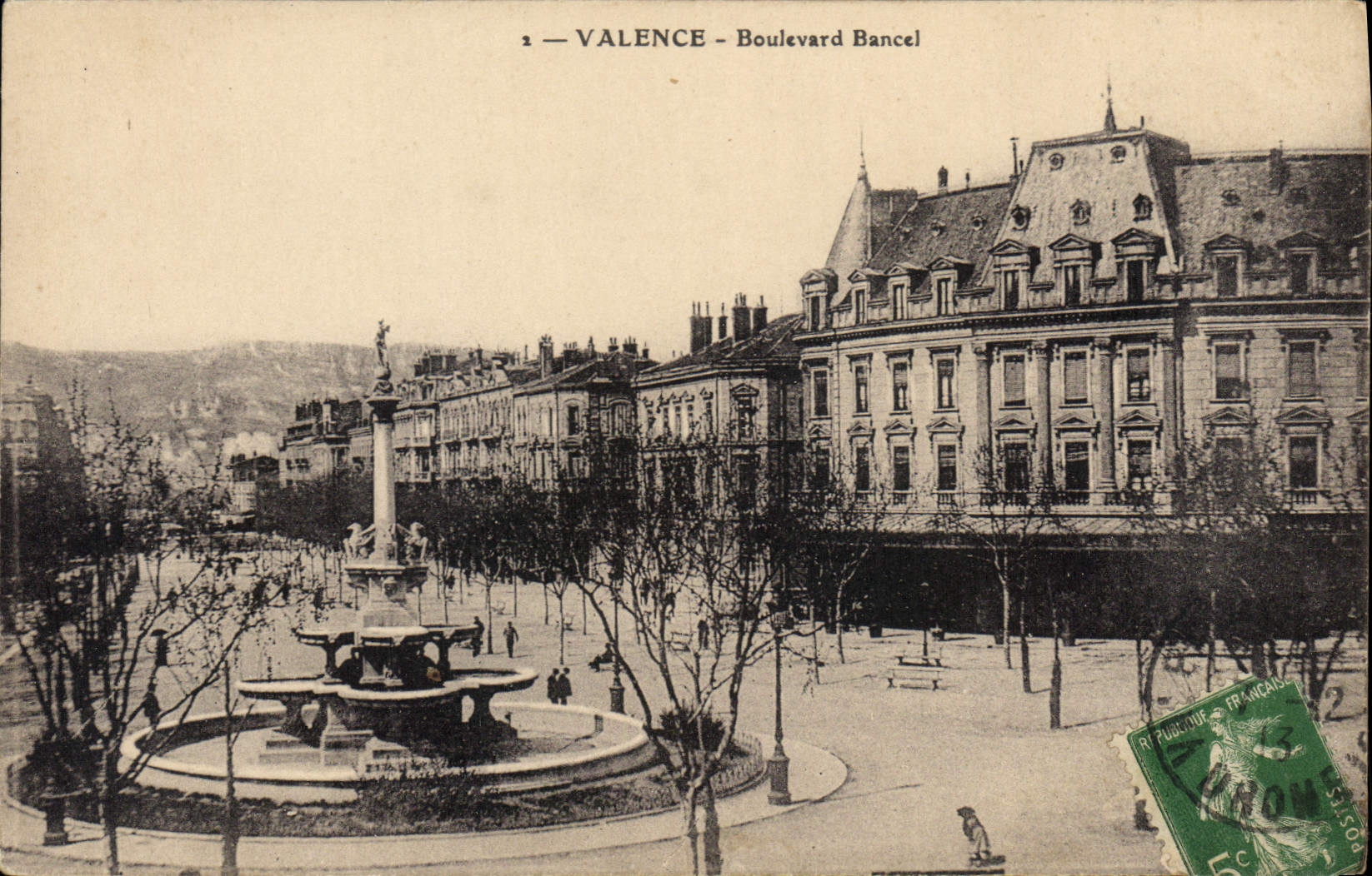 CPA Valence Boulevard Bancel 
