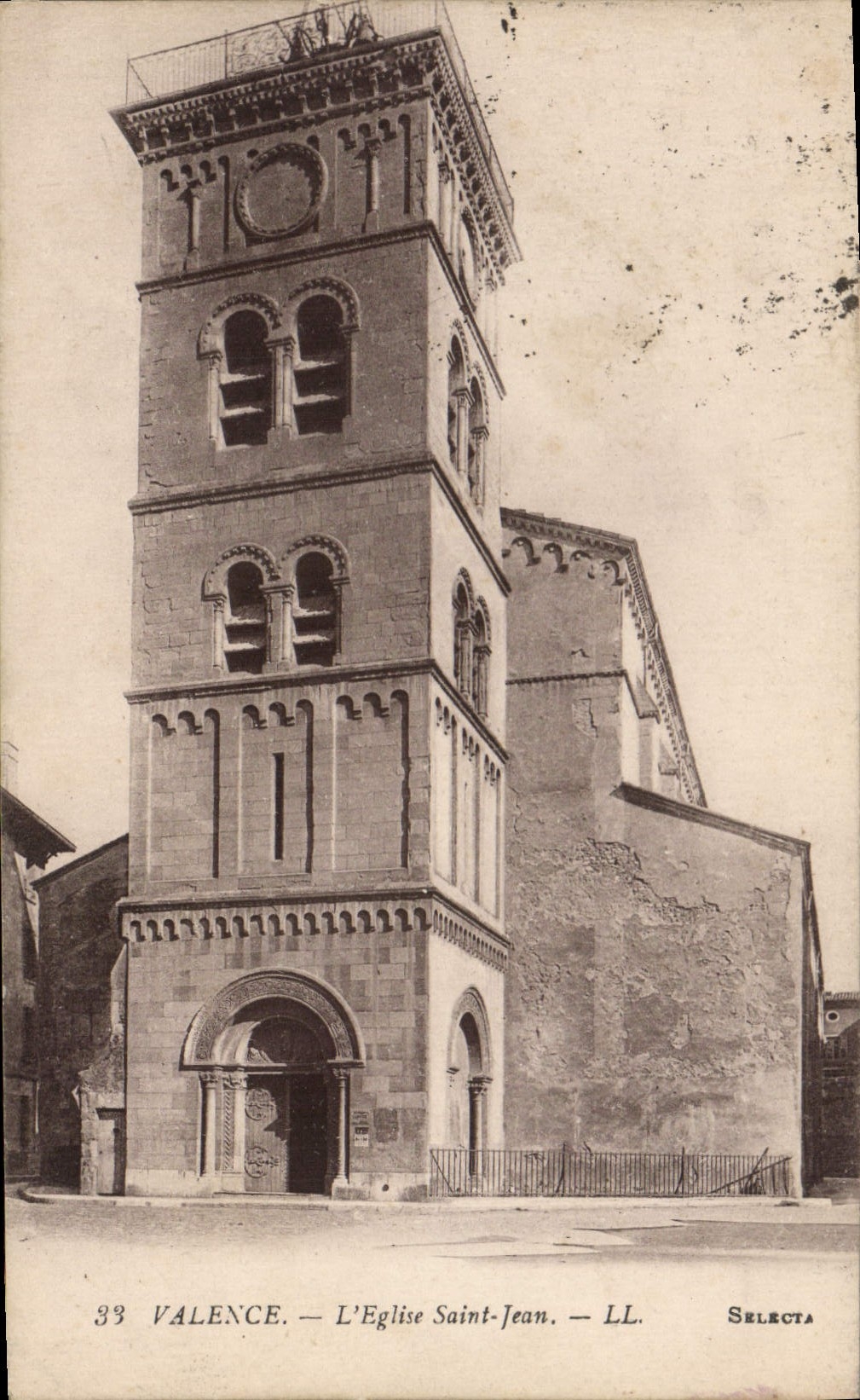 CPA Valence l'Eglise Saint Jean 