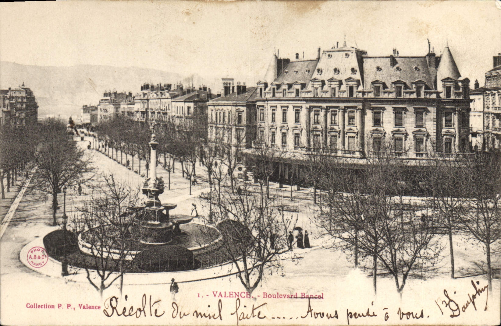 CPA Valence Boulevard Bancel 