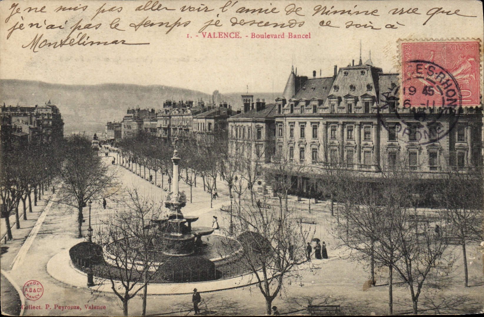 CPA Valence Boulevard Bancel 