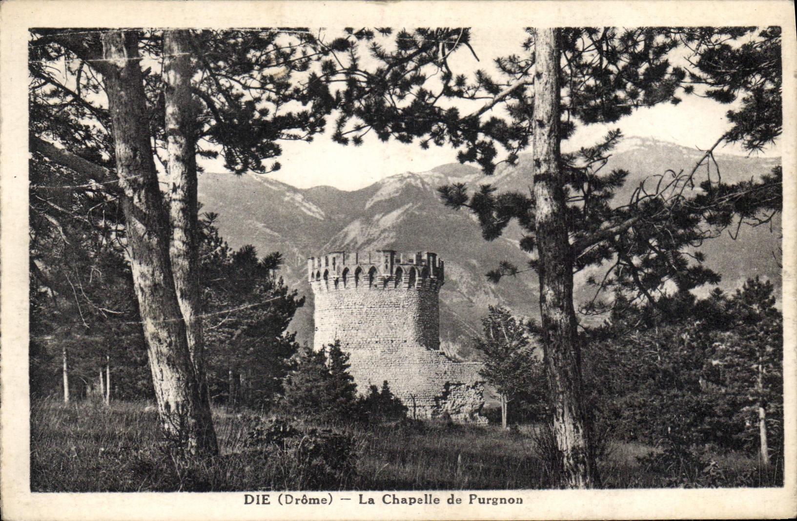 CPA Die Drome La Chapelle de Purgnon 