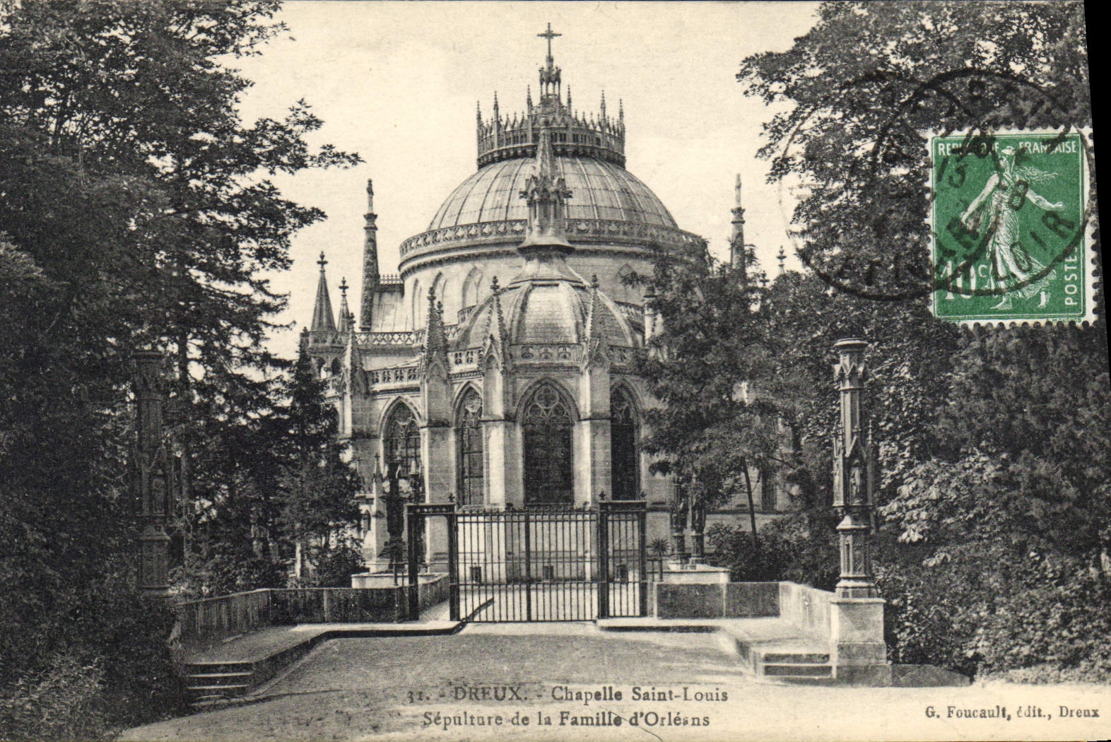 CPA Dreux Chapelle Saint-Louis