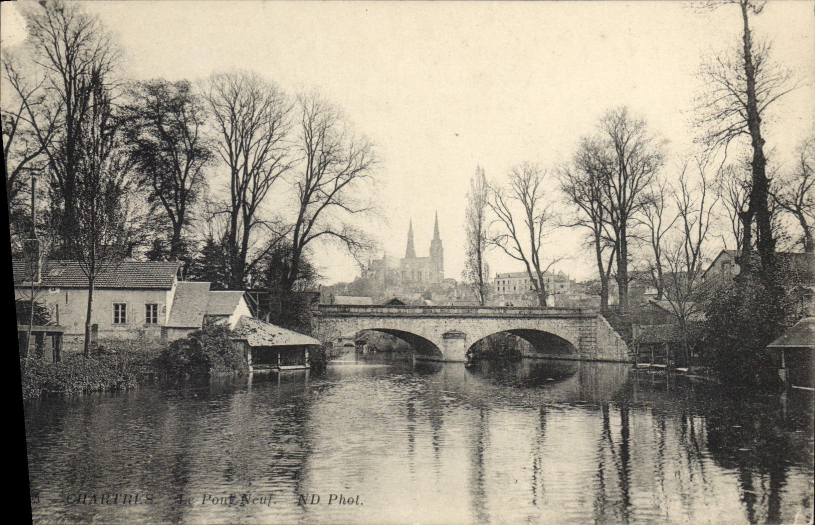 CPA Chartres Le Pont Neuf