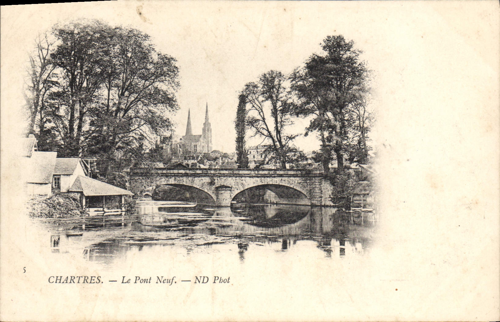 CPA Chartres Le Pont Neuf