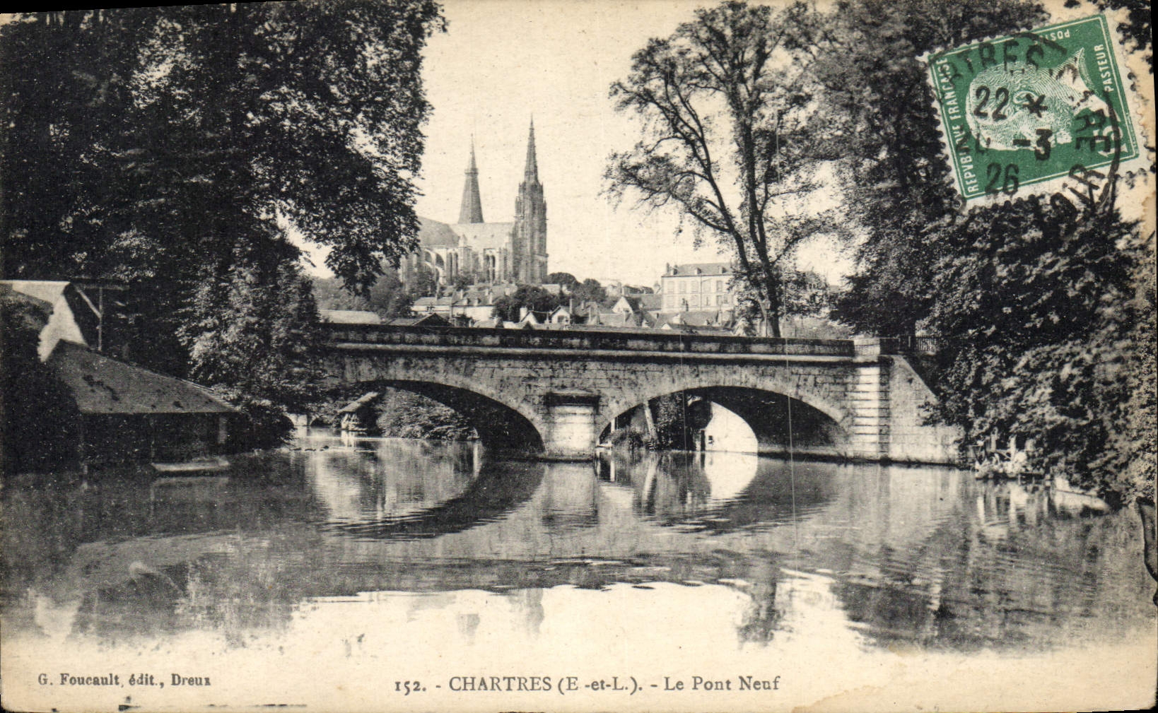 CPA Chartres Le Pont Neuf