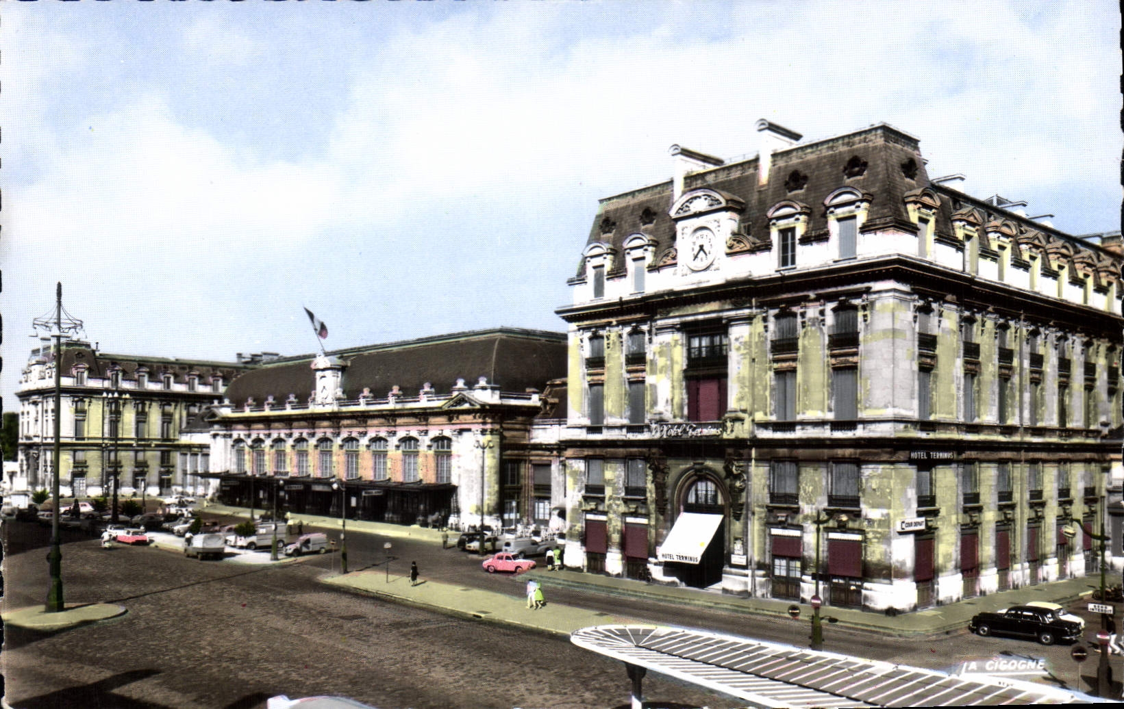 CPM Bordeaux La Gare Saint Jean