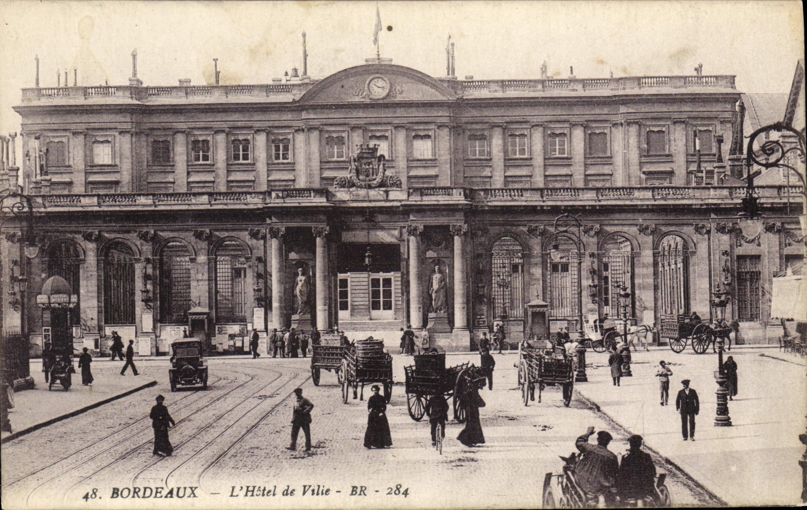 CPA Bordeaux L'Hotel de Ville