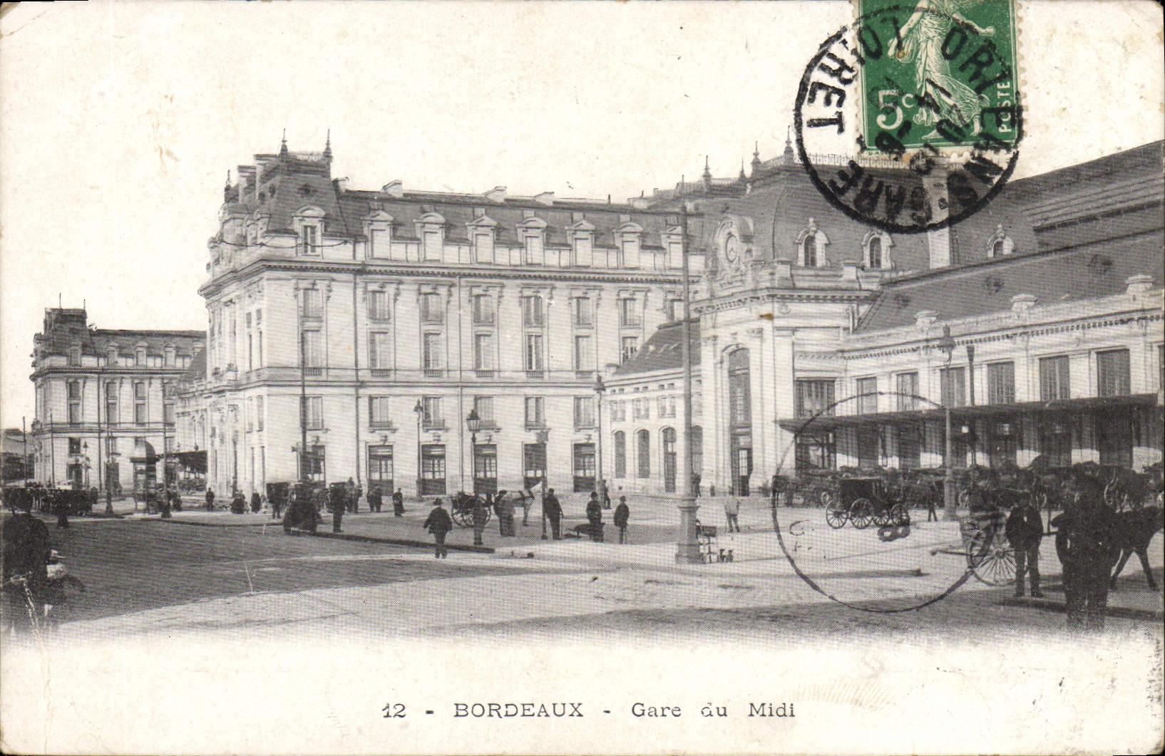 CPA Bordeaux Gare du Midi