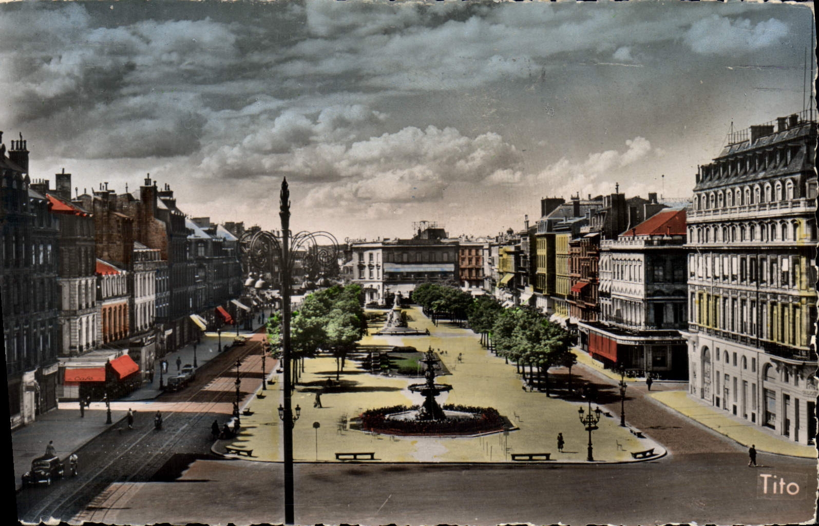 CPM Bordeaux Allees de Tourny