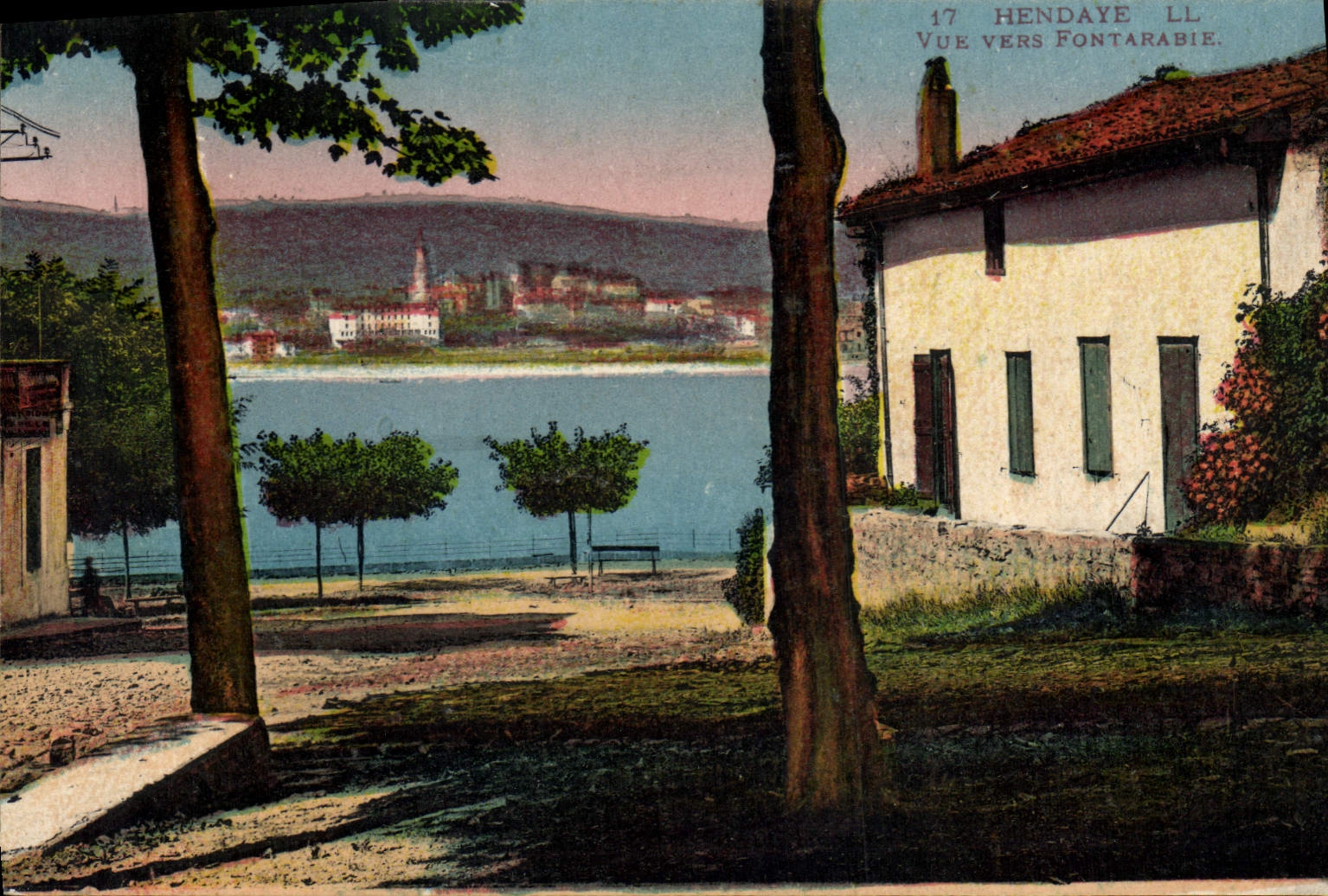 CPA Hendays Vue vers fontarabie