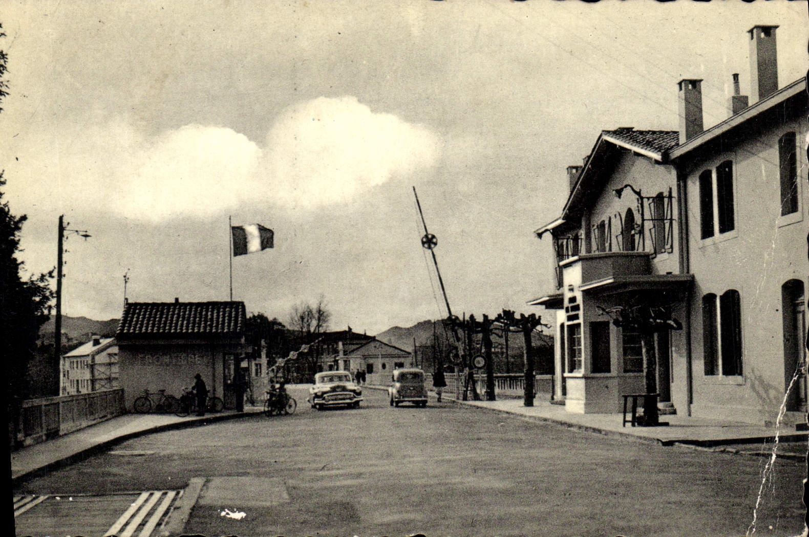 CPM Hendaye Frontiere Franco Espagnole