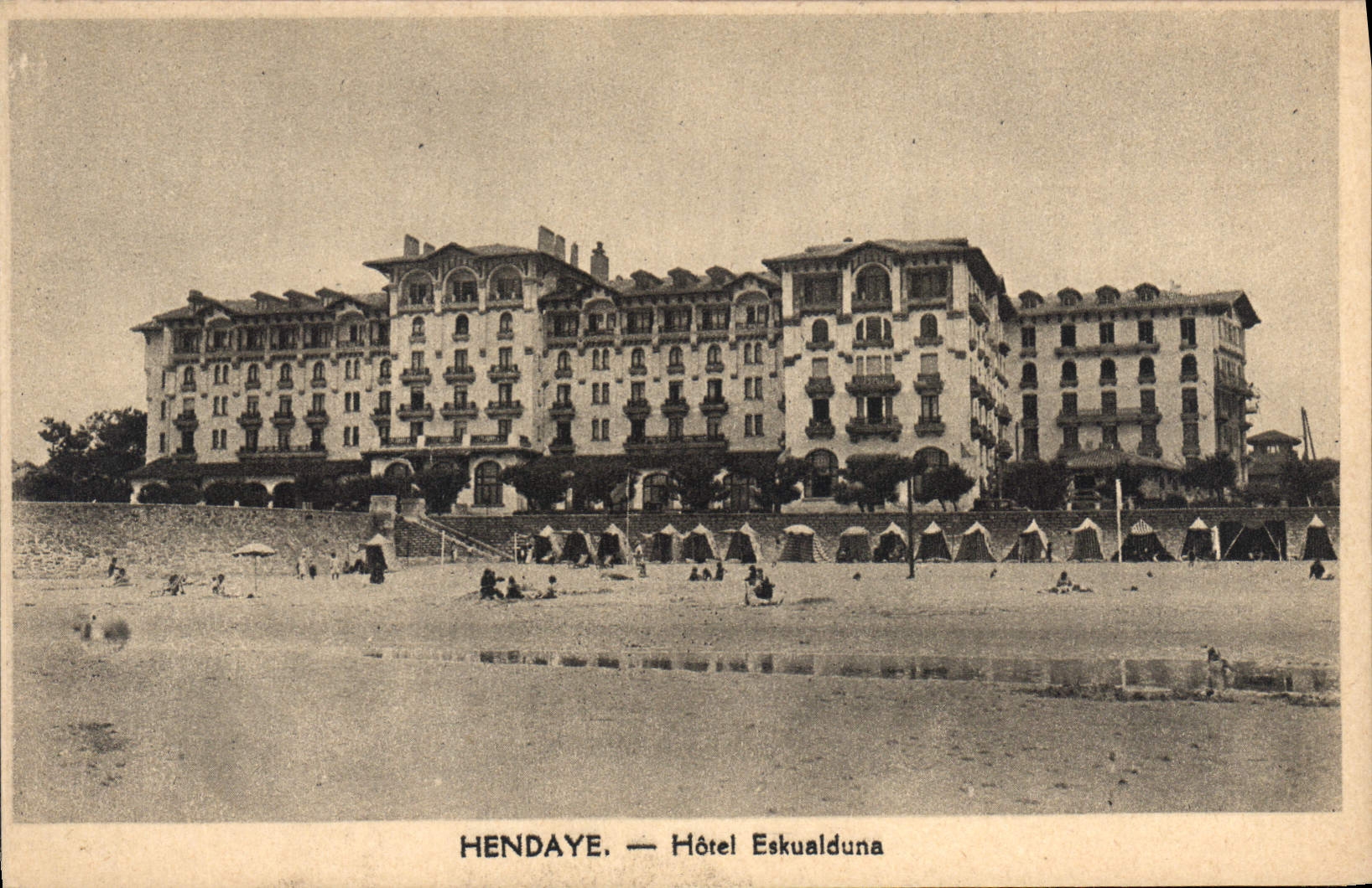 CPA Hendaye Hotel Eskualduna