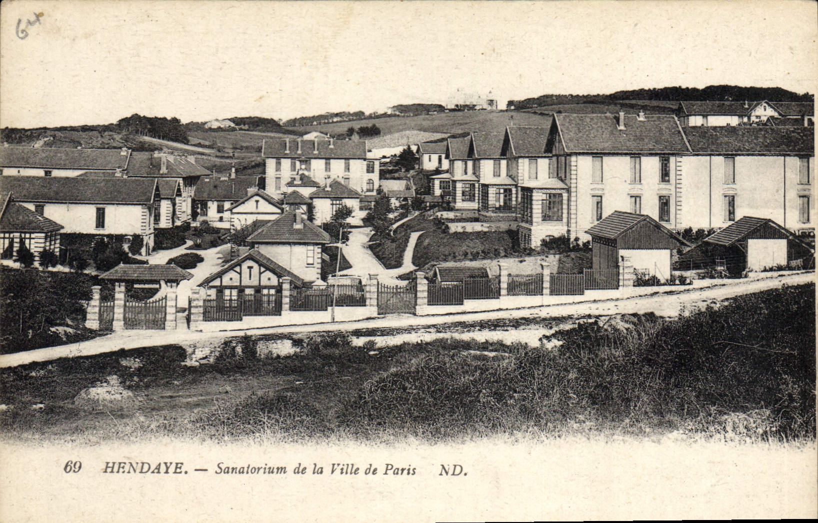 CPA Hendaye Sanatorium de la Ville de Paris