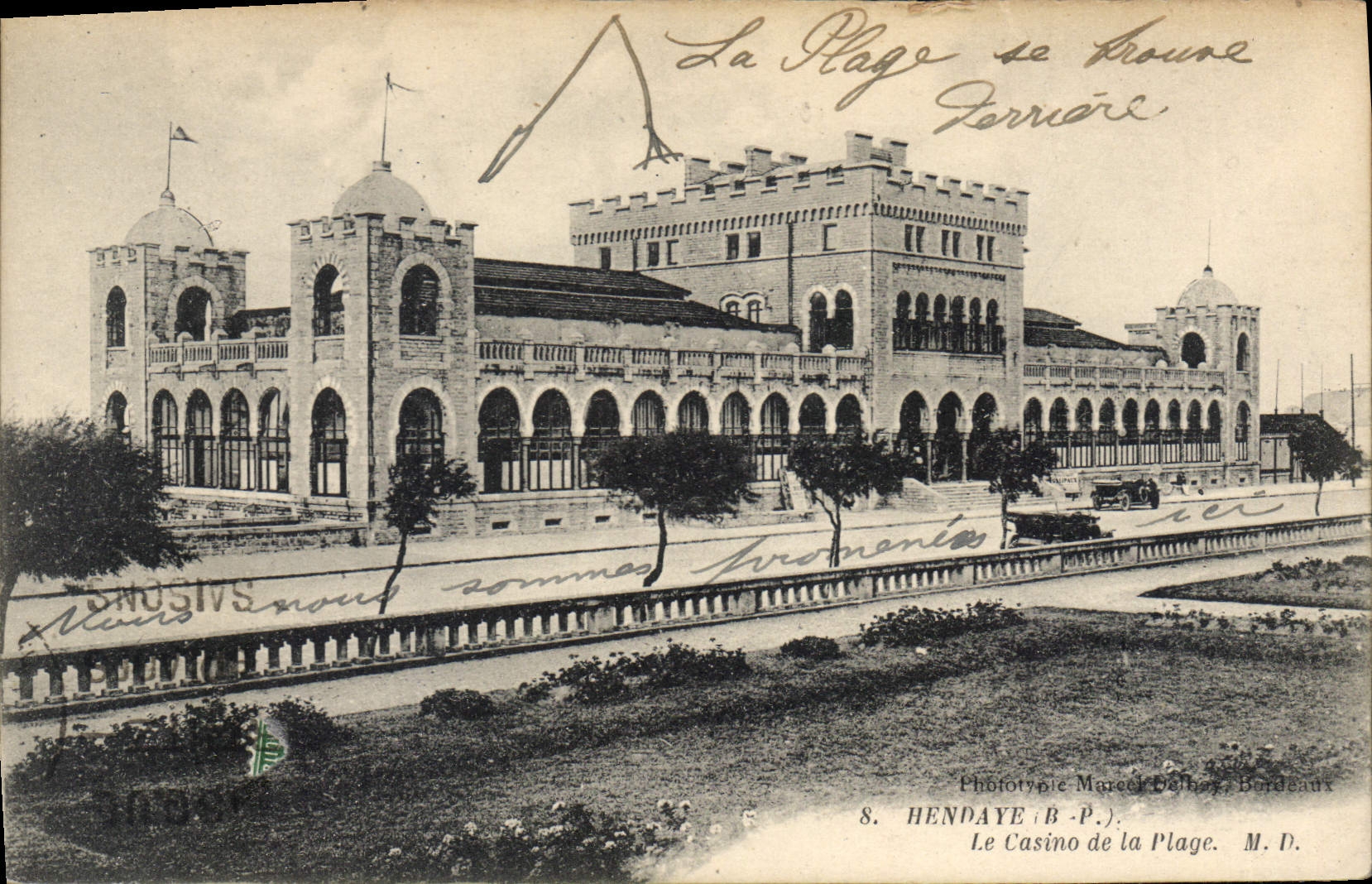 CPA Hendaye Le Casino de la Plage