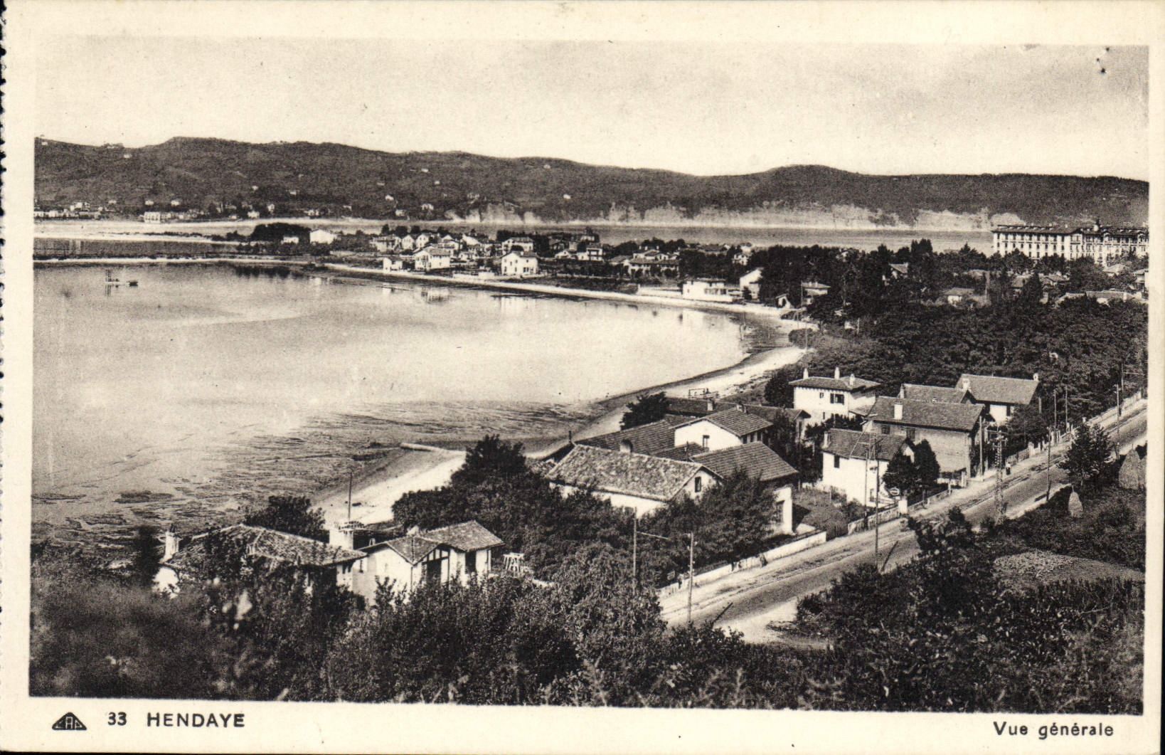 CPA Hendaye Vue generale