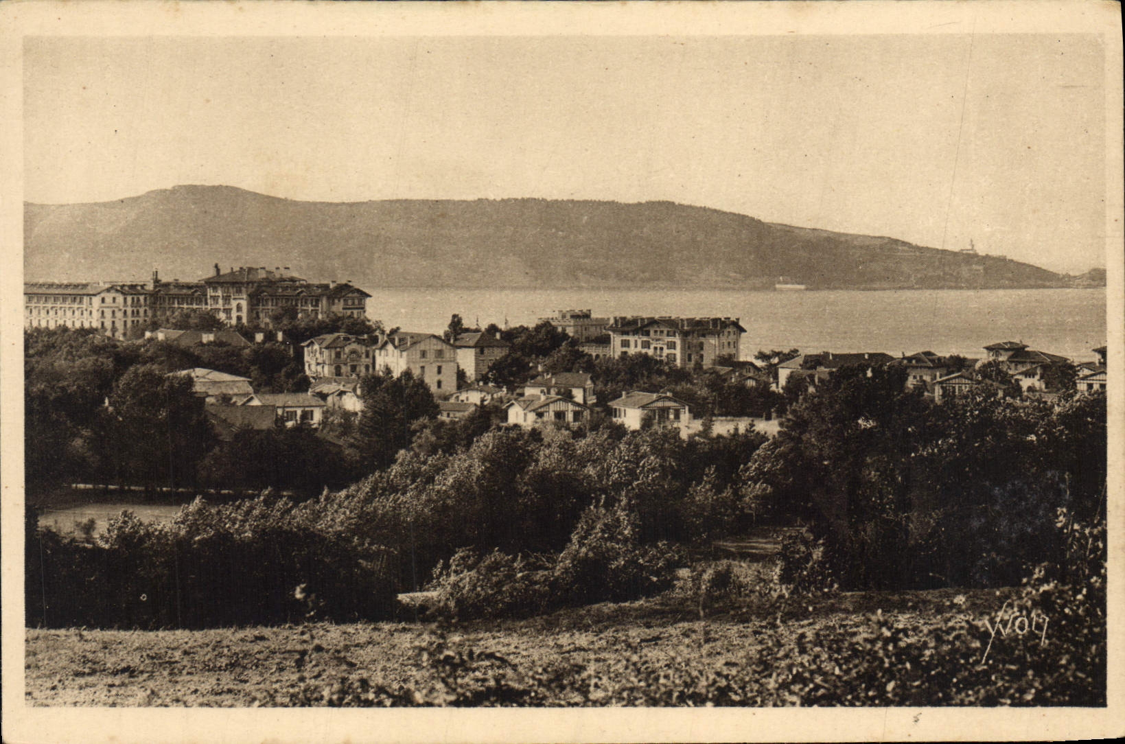 CPA Hendaye Plage (Basses Pyrenees) Cote Basque