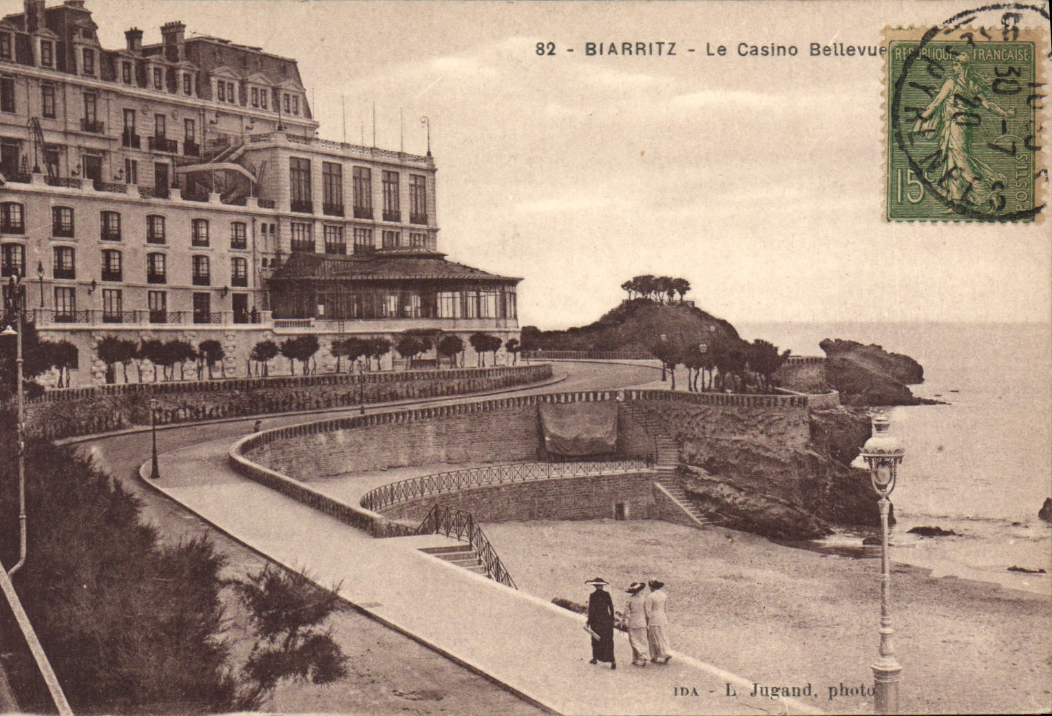 CPA Biarrritz Le Casino de Bellevue