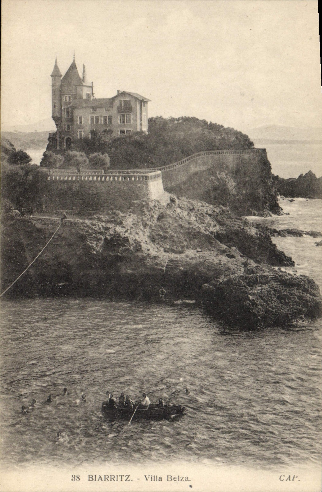 CPA Biarritz Villa Belza