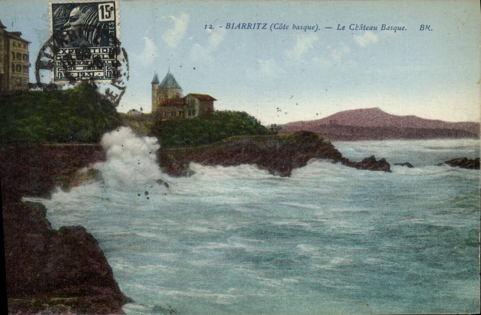 CPA Biarritz (Cote basque) Le Chateau Basque