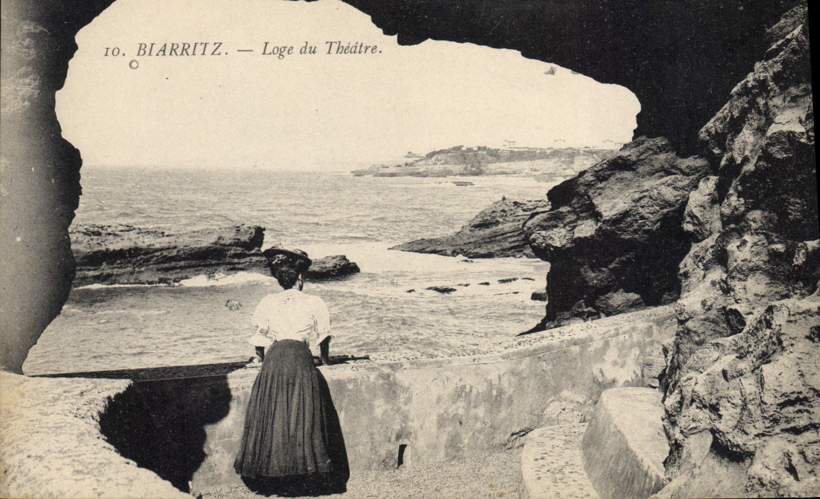 CPA Biarritz Loge du Theatre