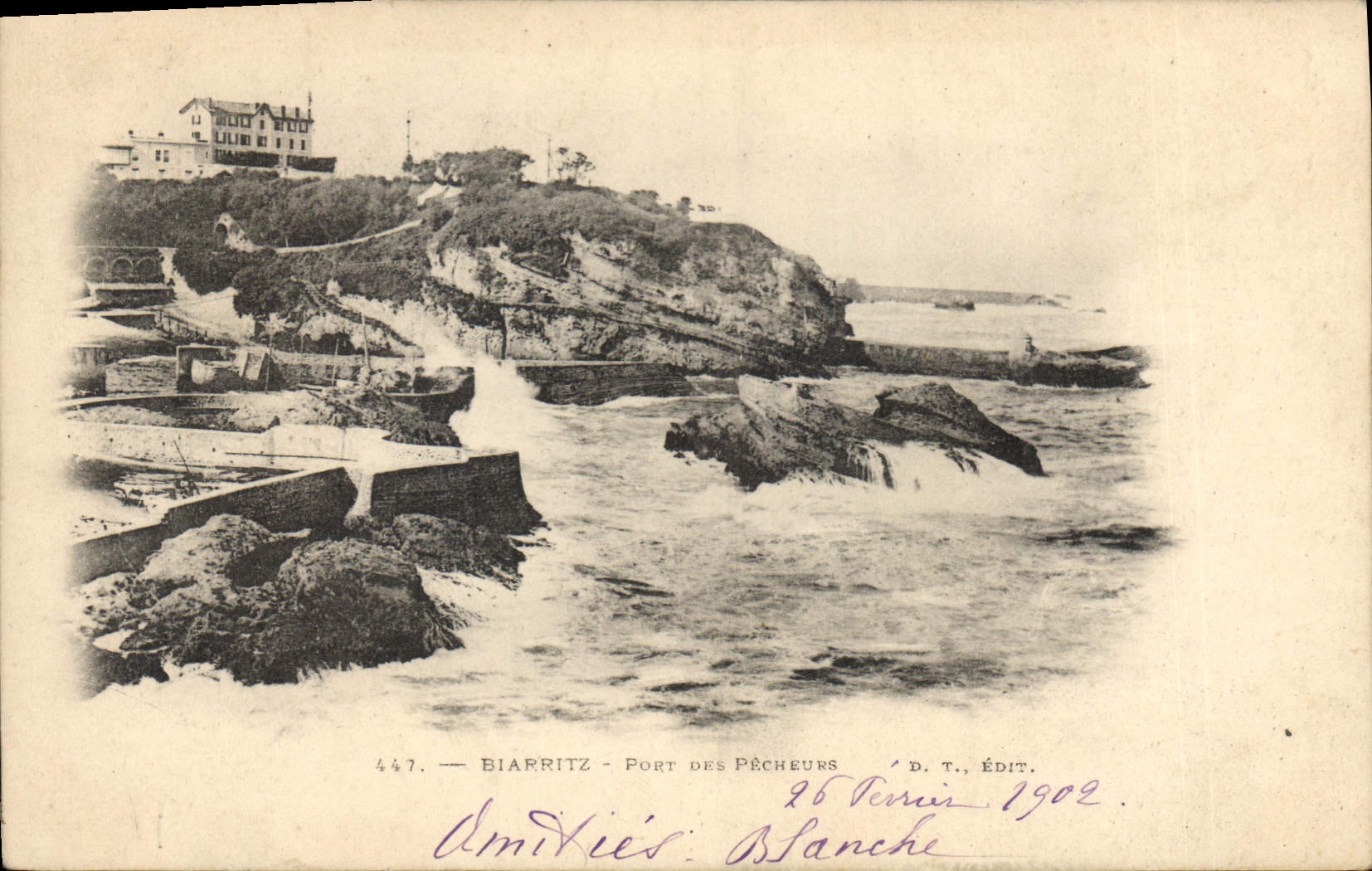 CPA Biarritz Port des Pecheurs