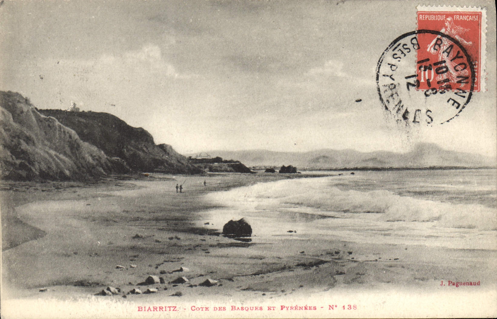 CPA Biarritz Cote des Basques et Pyrenees
