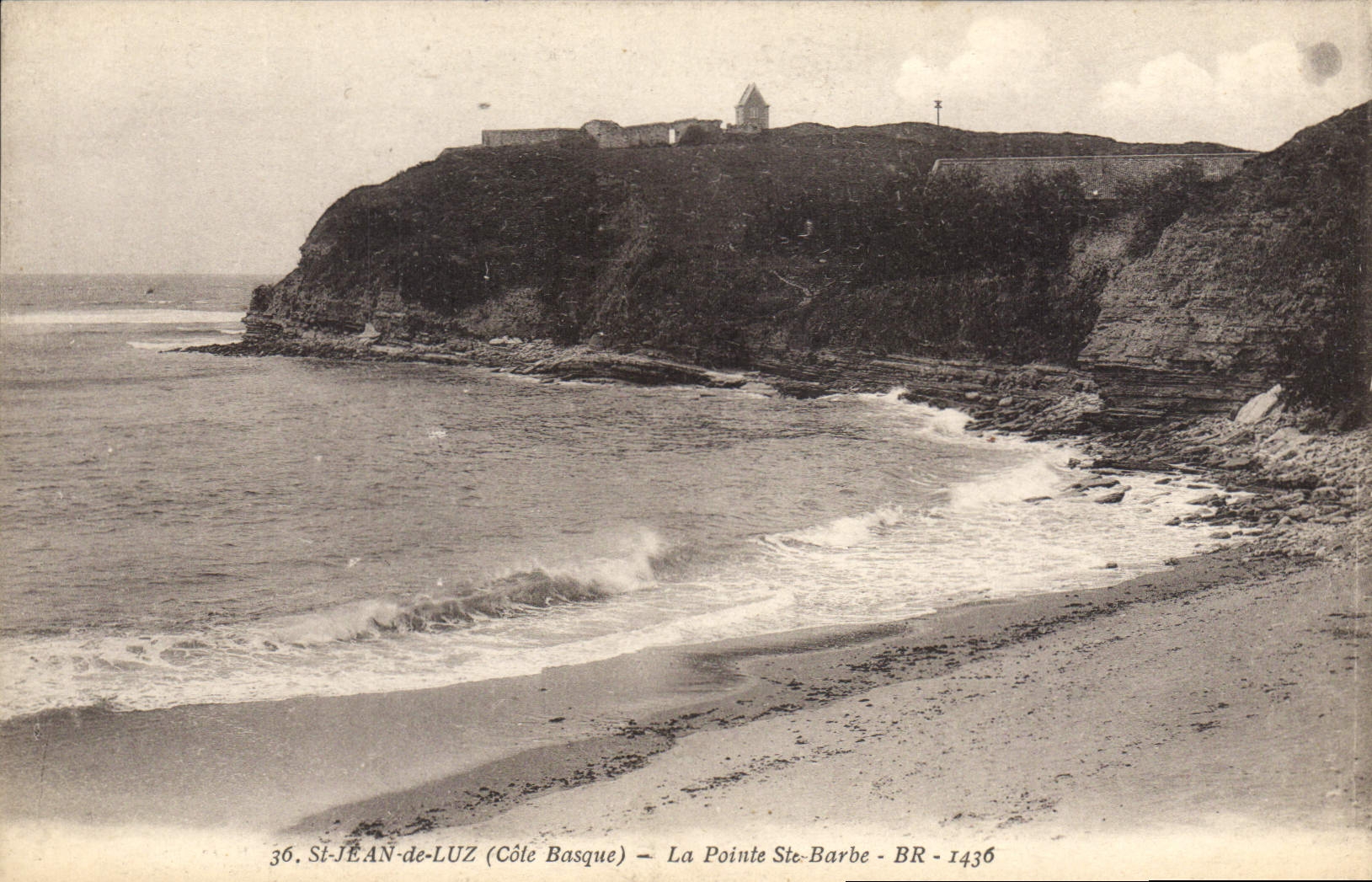 CPA Saint Jean de Luz (Cote Basque) La Point Ste Barbe