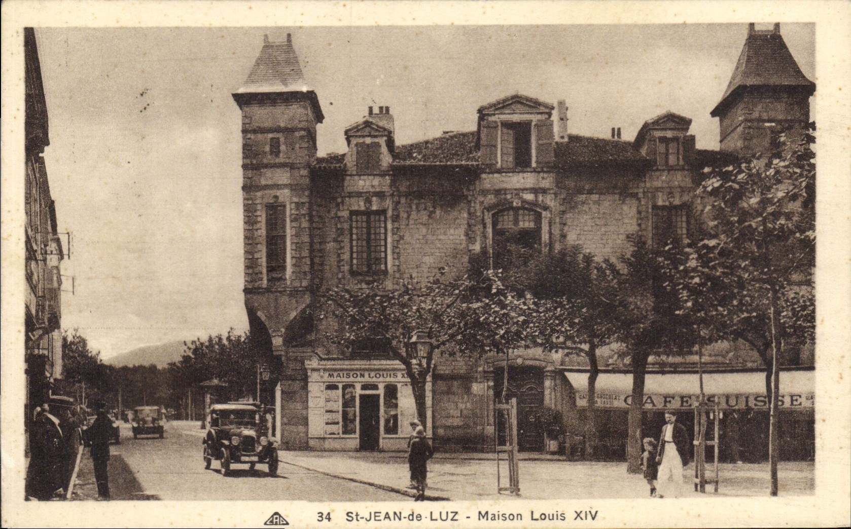 CPA Saint Jean de Luz Maison Louis XIV