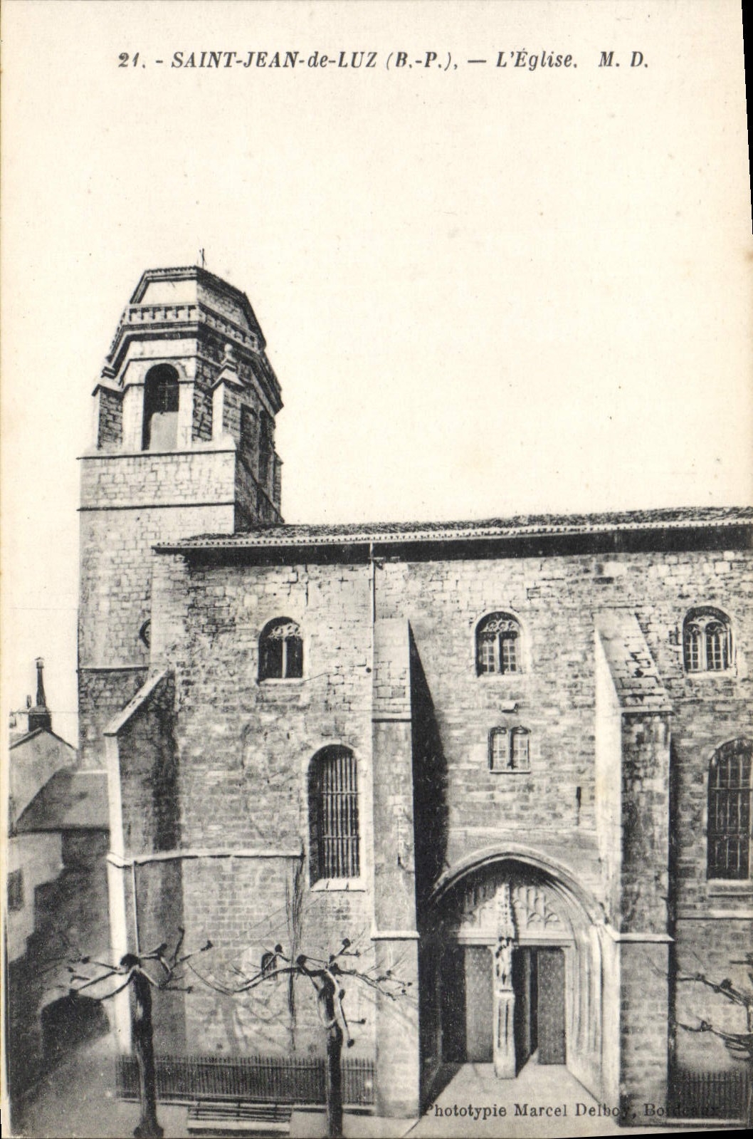 CPA Saint Jean de Luz L'Eglise