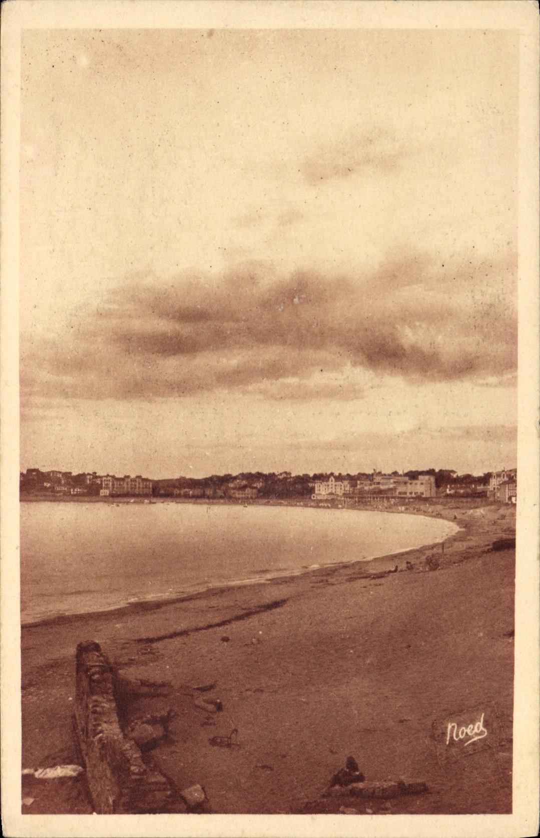 CPA Saint Jean de Luz La Plage