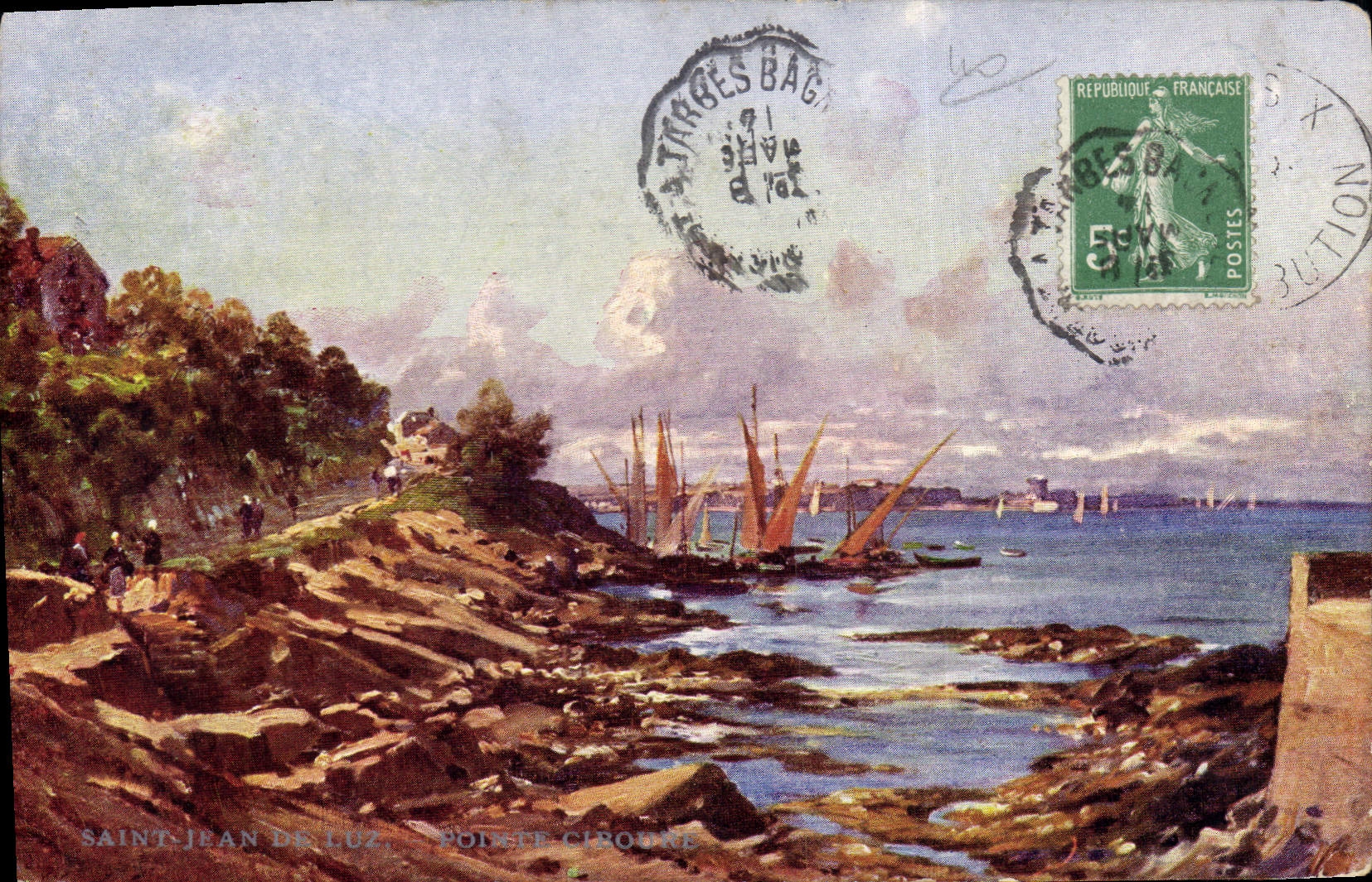 CPA Saint Jean de Luz Coboure