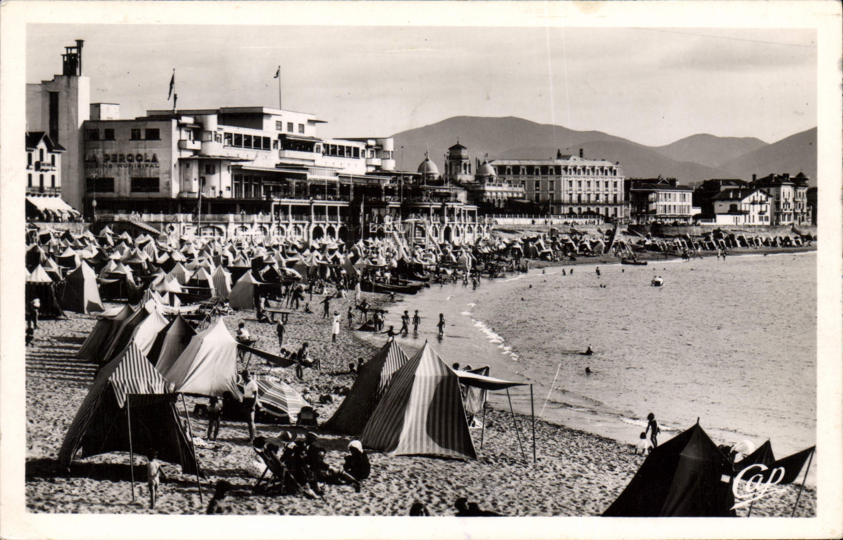 CPM Saint Jean de Luz La Plage et le Casino