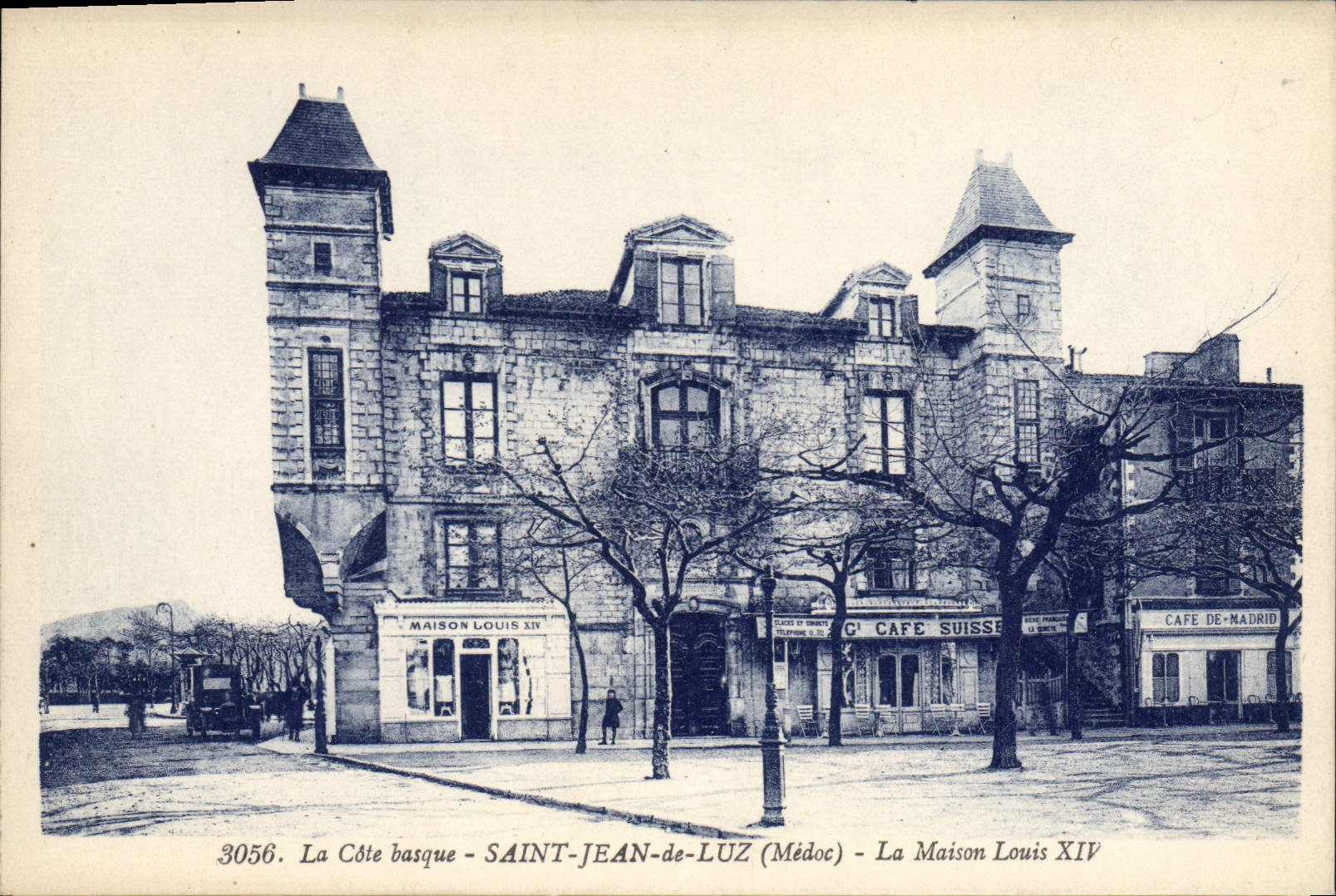 CPA Saint Jean de Luz (Medoc) La Cote basque La Maison Louis XIV