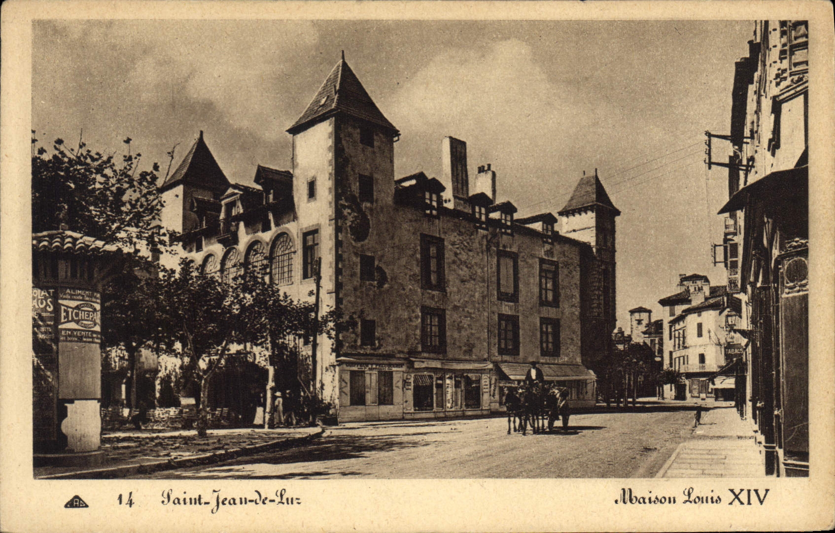 CPA Saint Jean de Luz Maison de Louis XIV