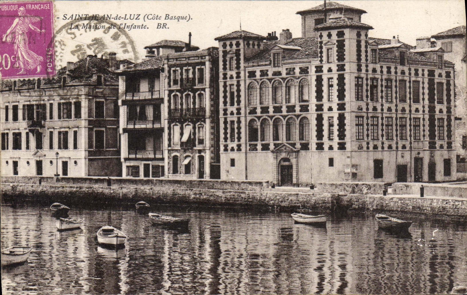 CPA Saint Jean de Luz (Cote Basque) La Maison de l'Infante