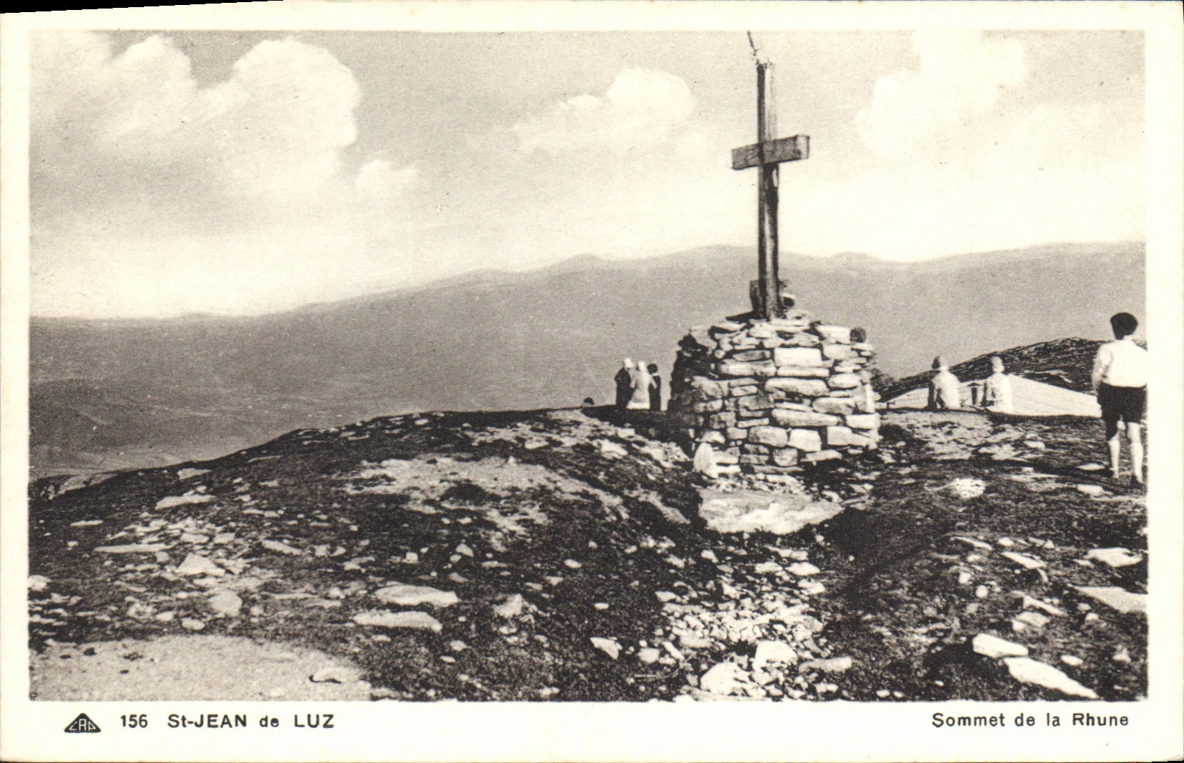 CPA Saint Jean de Luz Sommet de la Rhune