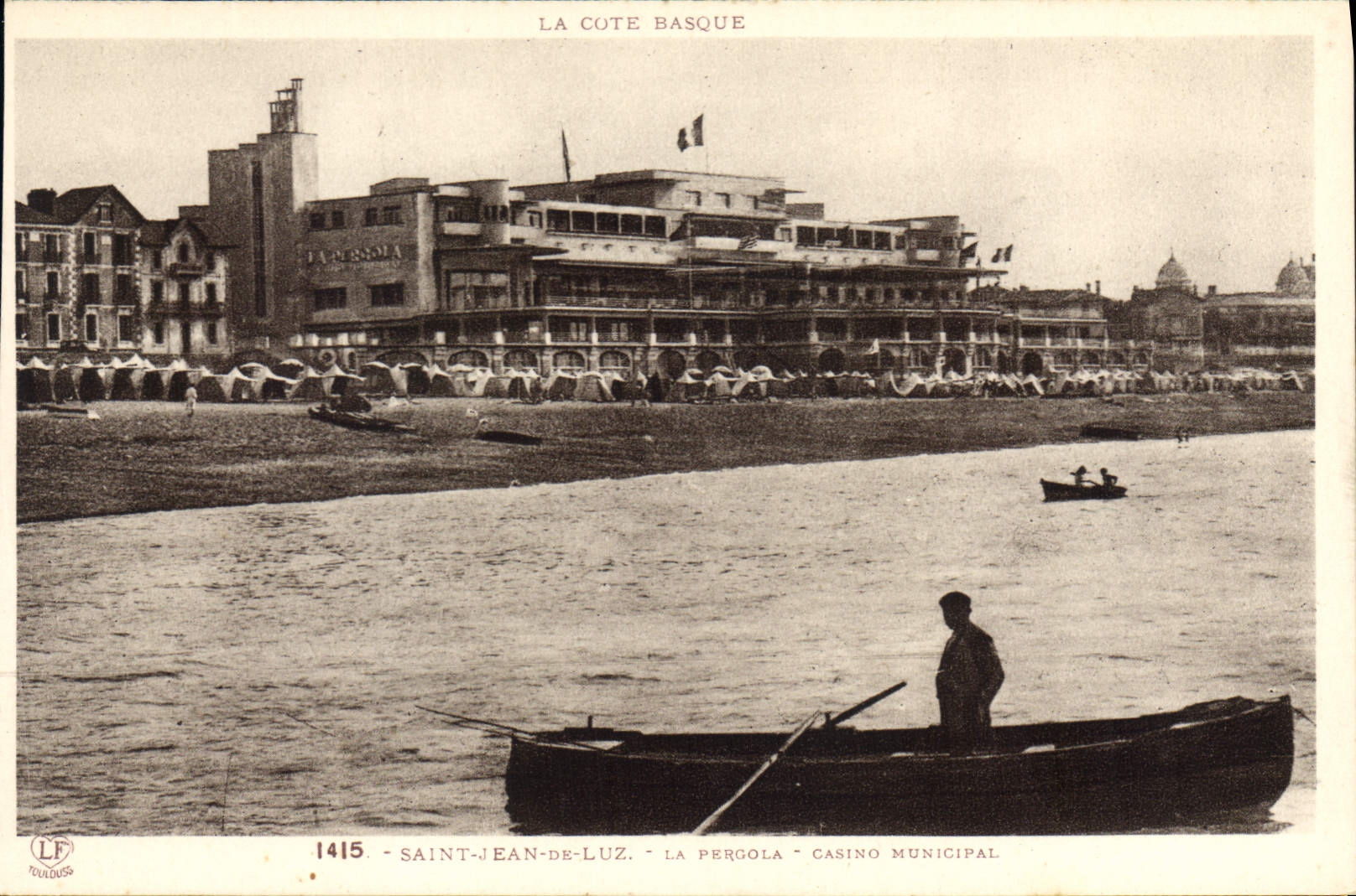 CPA Saint Jean de Luz La Pergola Casino Municipal