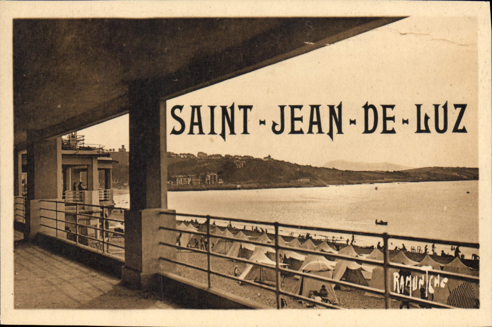 CPA Saint Jean de Luz Plage