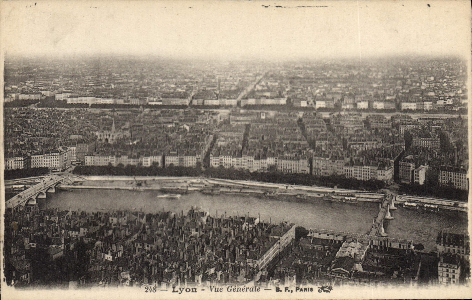 CPA Lyon Vue Generale