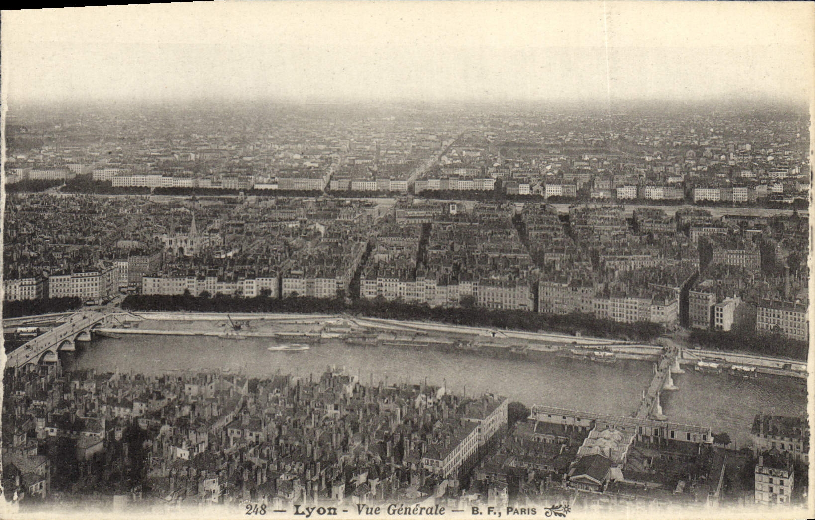 CPA Lyon Vue Generale