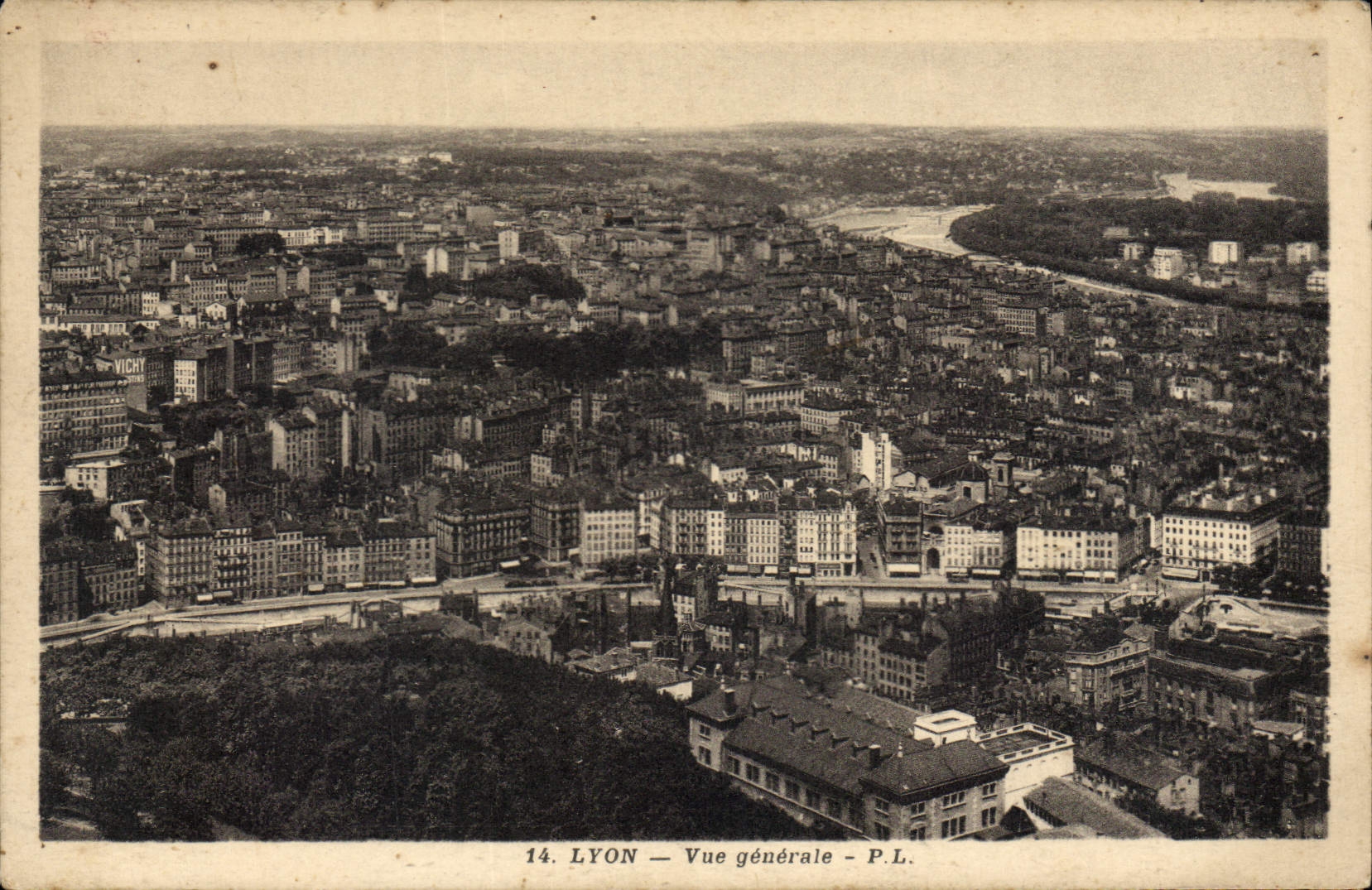CPA Lyon Vue generale