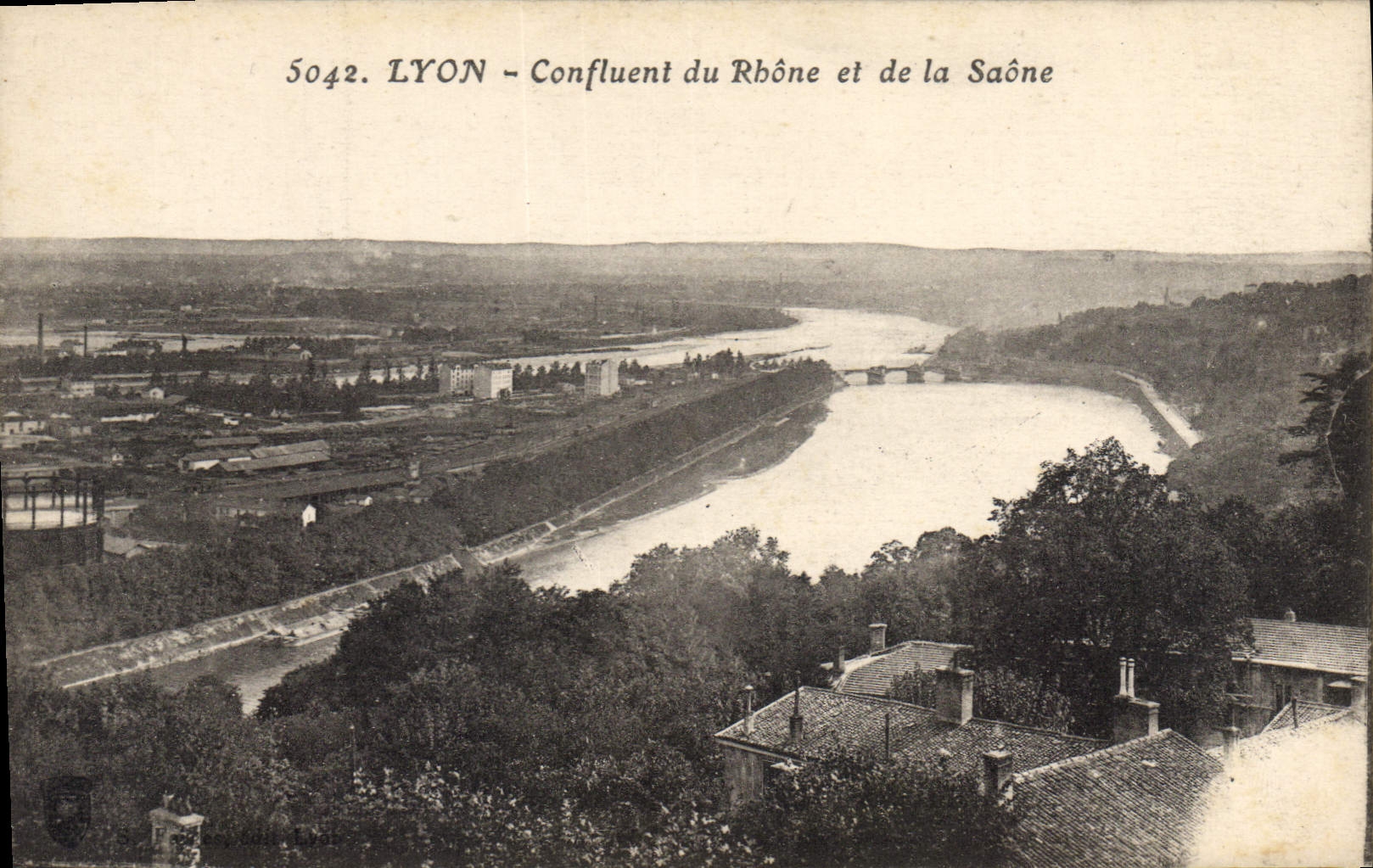 CPA Lyon Confluent du Rhone et de la Saone