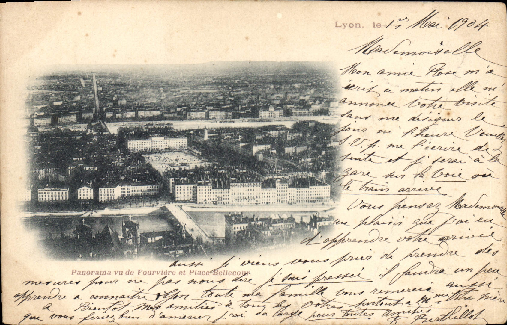 CPA Lyon de 19 Mars 1904