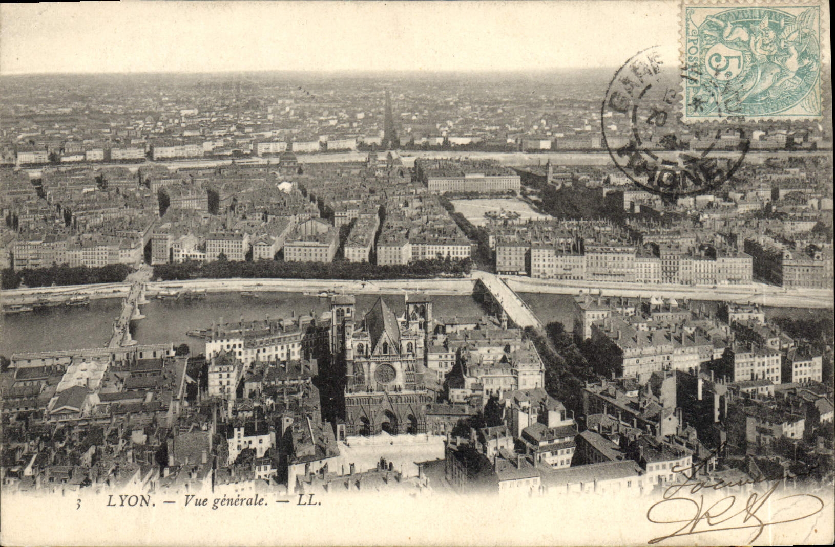 CPA Lyon Vue generale