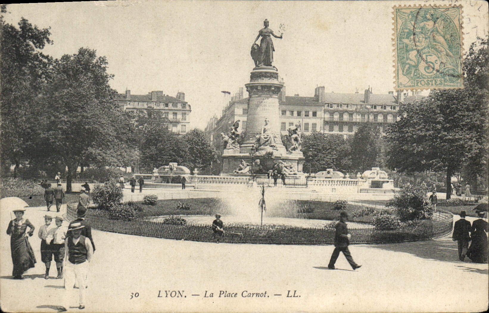 CPA Lyon La place Carnot