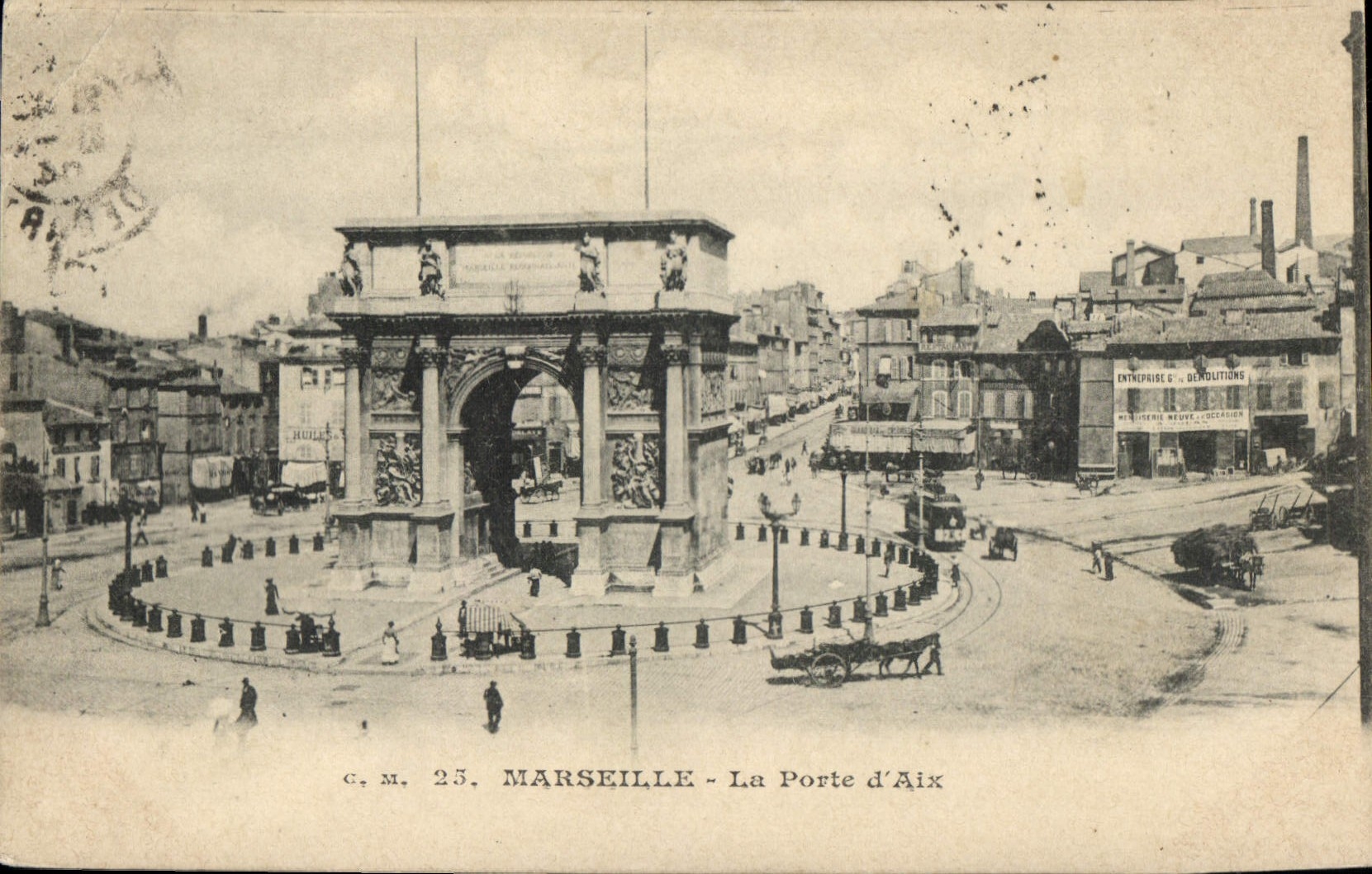 CPA Marseille La Porte d'Aix