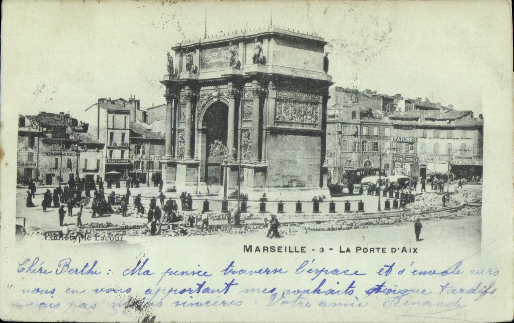 CPA Marseille La Porte d'Aix
