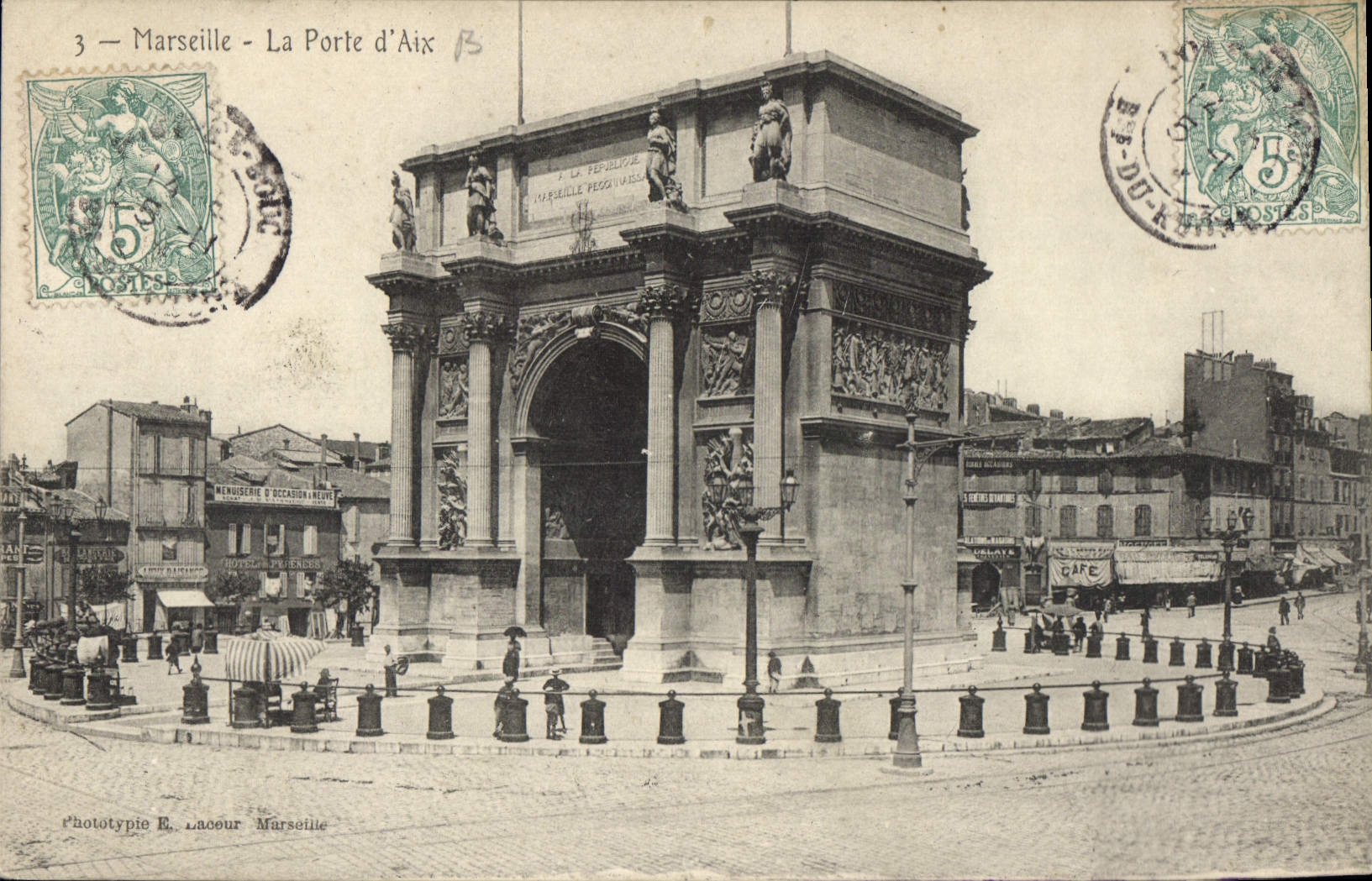 CPA Marseille La Porte d'Aix