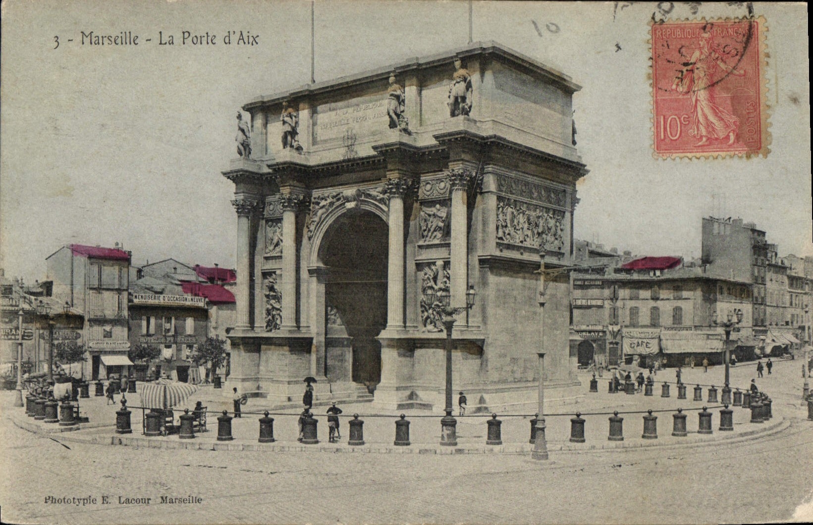CPA Marseille La Porte d'Aix